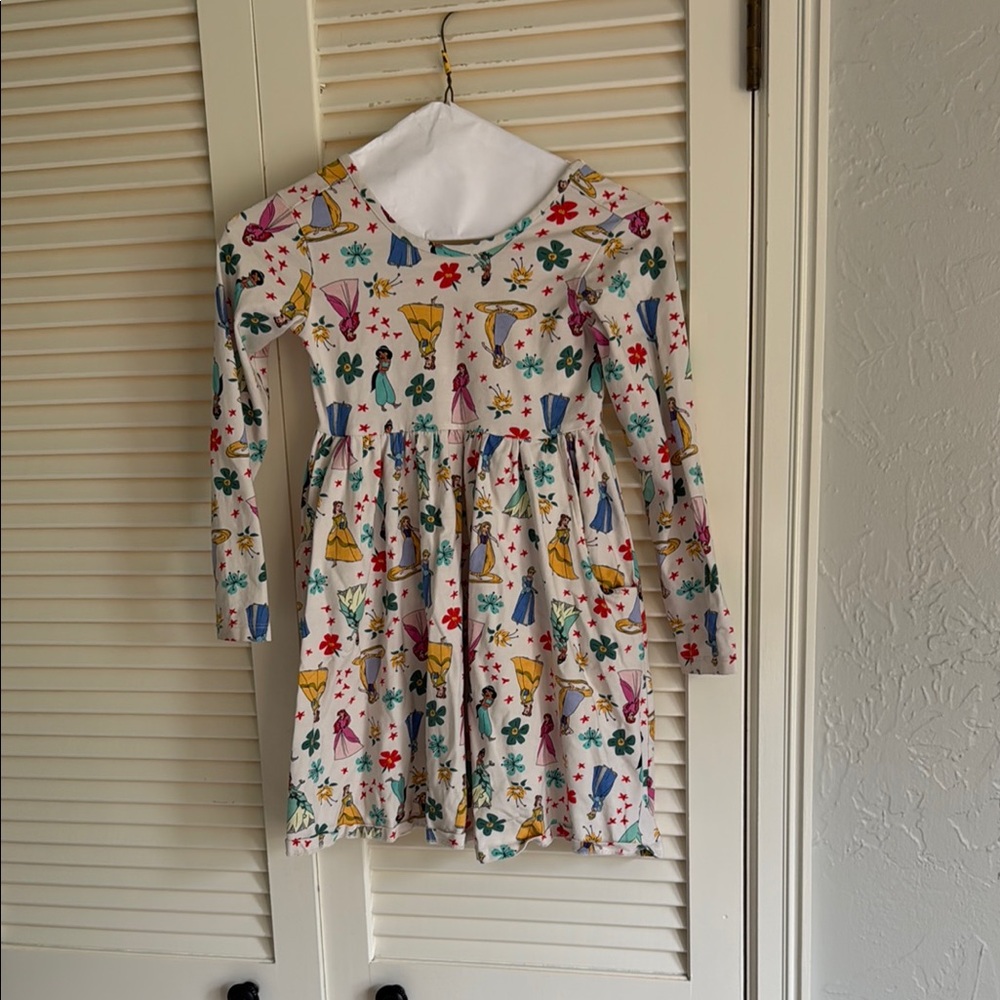 Hannah Anderson Disney Princess Print Kids Dress